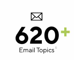 620+ Email topics